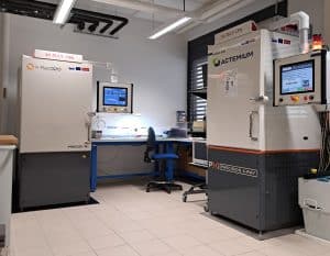 Deux irradiateurs rayon X